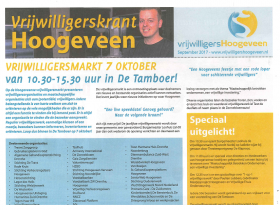 Vrijwilligerskrant Hoogeveen verschenen